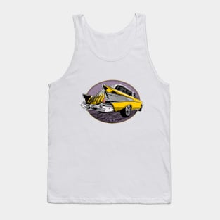 Yellow 57 Chevrolet Nomad Tank Top